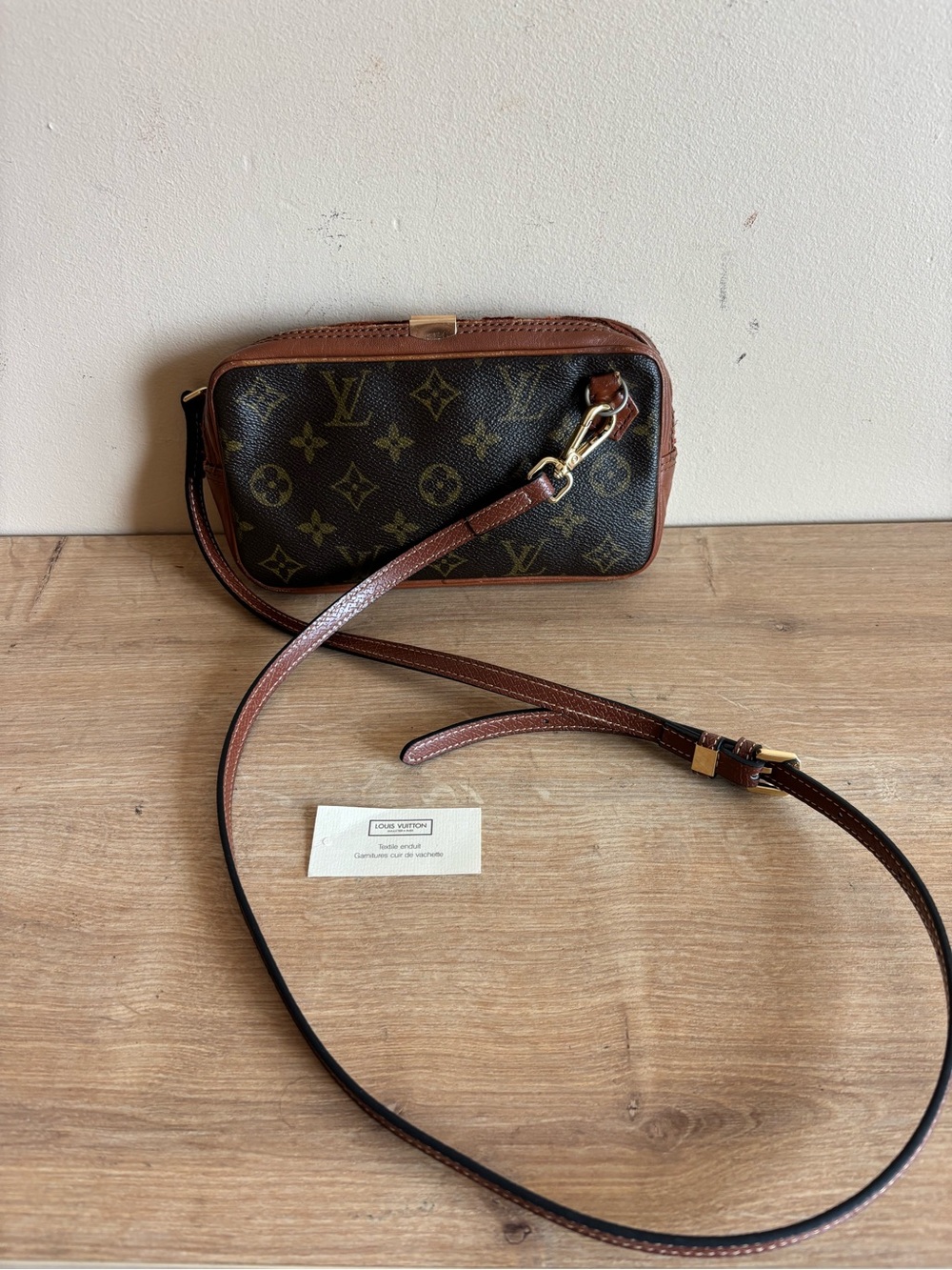 Authentic Louis Vuitton monogram crossbody bag